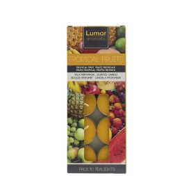 ESTUCHE 10 TEALIGHTS PERF. TROPICAL FRUIT