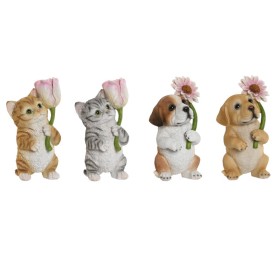 FIGURA RESINA 10,5X9X18,5 ANIMALES 4 SURT.