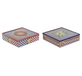 CAJA INFUSIONES MDF 24X24X6,5 LIMONES 2 SURT.