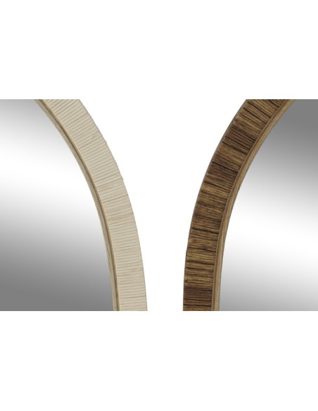 ESPEJO PS CRISTAL 60X2X90 SIMIL RATAN 4 SURT.