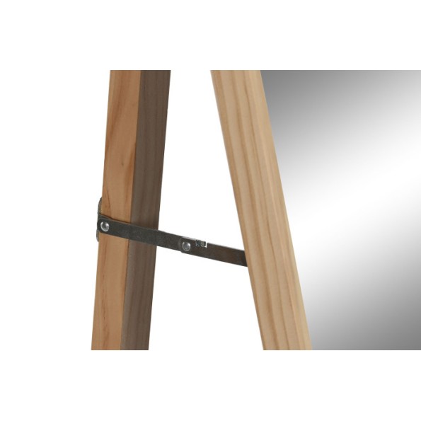 ESPEJO VESTIDOR PINO CRISTAL 50X40X160 NATURAL