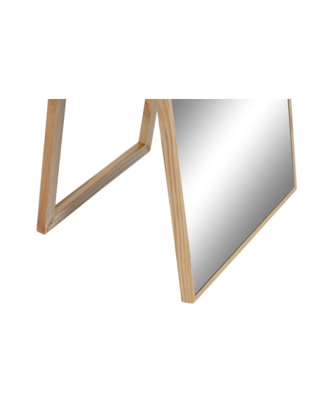 ESPEJO VESTIDOR PINO CRISTAL 50X40X160 NATURAL