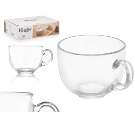 TAZON DESAYUNO CRISTAL ASA JUMBO 470ML (1 Unidad)