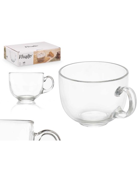 TAZON DESAYUNO CRISTAL ASA JUMBO 470ML (1 Unidad)