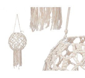 PORTAVELA ASA MACRAME CONICO