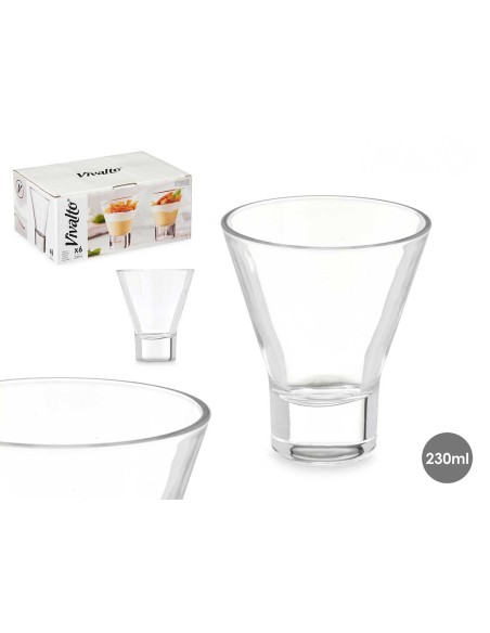 VASO CONICO BASE 230ML (1 Unidad)