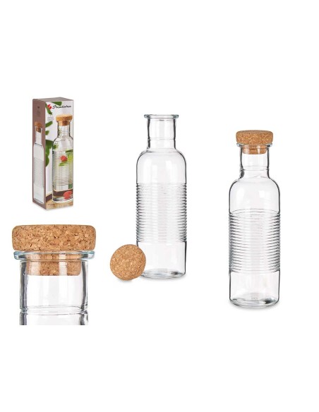 BOTELLA HOOP CON TAPON CORCHO 1070ML