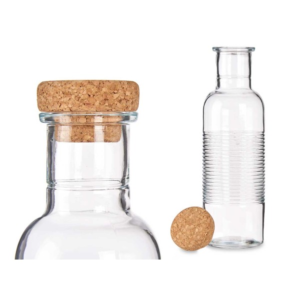 BOTELLA HOOP CON TAPON CORCHO 1070ML