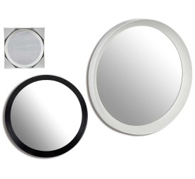 ESPEJO REDONDO 2 COL MIX GR BLANCO NEGRO