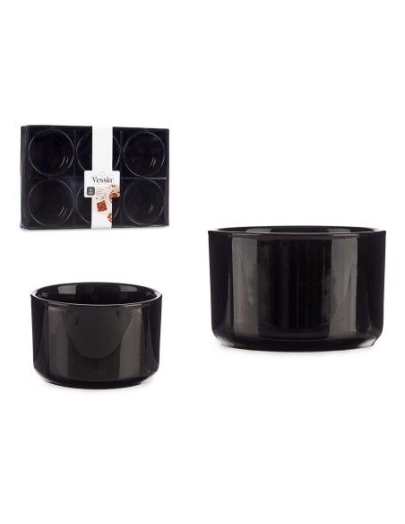 SET 6 BOLS PORCELANA REDONDOS 350ML