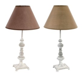 LAMPARA SOBREMESA METAL 25X25X48 25 2 SURT.