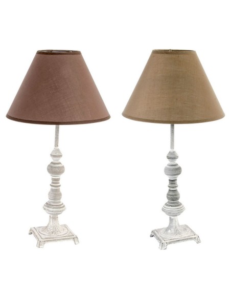 LAMPARA SOBREMESA METAL 25X25X48 25 2 SURT.