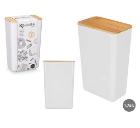 TARRO RECTANGULAR ALTO BLANCO 1,75L