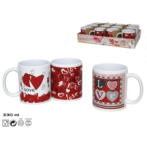 JARRA MUG  LOVER 330ML