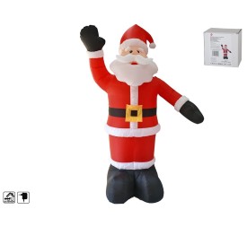 HINCHABLE SANTA 6LED 180CM EXTERIOR