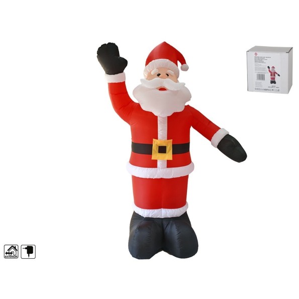 HINCHABLE SANTA 6LED 180CM EXTERIOR