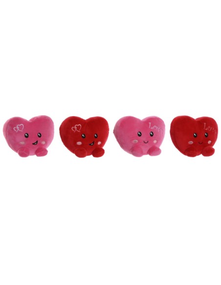 PELUCHE POLIESTER 14X5X11 CORAZON 4 SURT. PELUCHE POLIESTER 14X5X11 CORAZON 4 SURT.