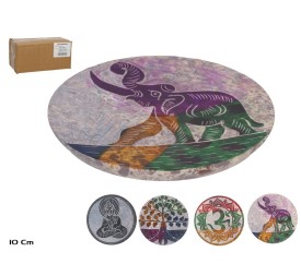 PORTA INCIENSO REDONDO 10CM 4STD