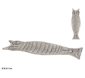 PORTA INCIENSO ALUMINIO 23,5X6,5CM