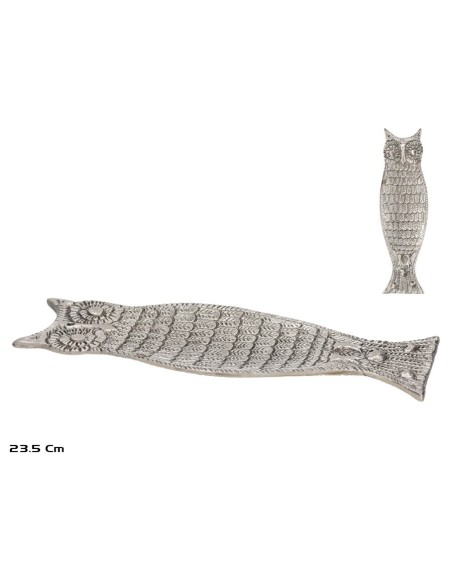 PORTA INCIENSO ALUMINIO 23,5X6,5CM