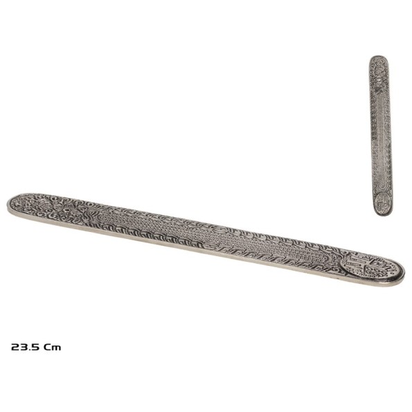 PORTA INCIENSO ALUMINIO 23,5X2,5CM (1664)