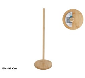 PORTA-ROLLOS WC BAMBU 15X15X46CM