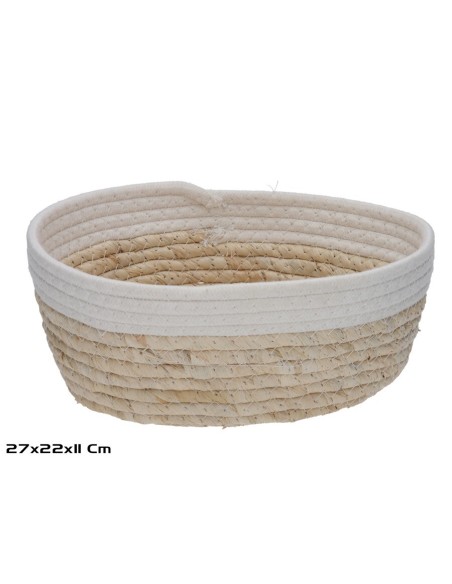 CESTA LIFE 27X22X11 BLANCA