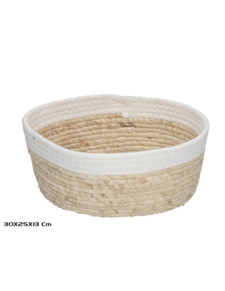 CESTA LIFE 30X25X13 BLANCA