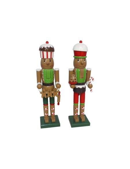 FIGURA MADERA CHEF 10X8X38CM 2STD