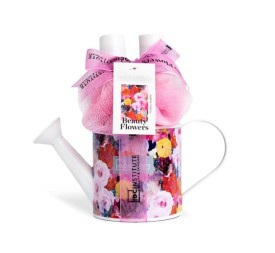 IDC INSTITUTE BEAUTY FLOWERS 3 PCS WATERING CAN