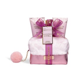 IDC INSTITUTE SCENTED BATH ROSÉ BAG SET
