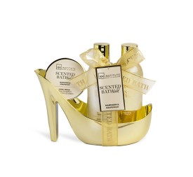 IDC INSTITUTE BATH GOLD MINI HEEL SET 3PCS