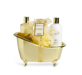 IDC INSTITUTE SCENTED BATH GOLD 4PCS BATHTUB