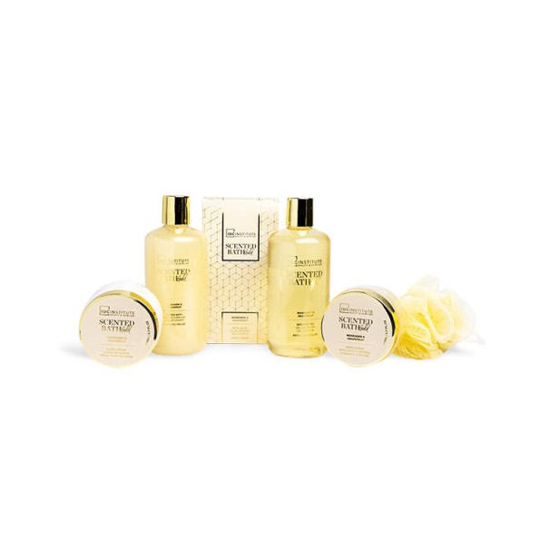 IDC INSTITUTE SCENTED BATH GOLD BASKET 6 PCS