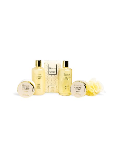 IDC INSTITUTE SCENTED BATH GOLD BASKET 6 PCS