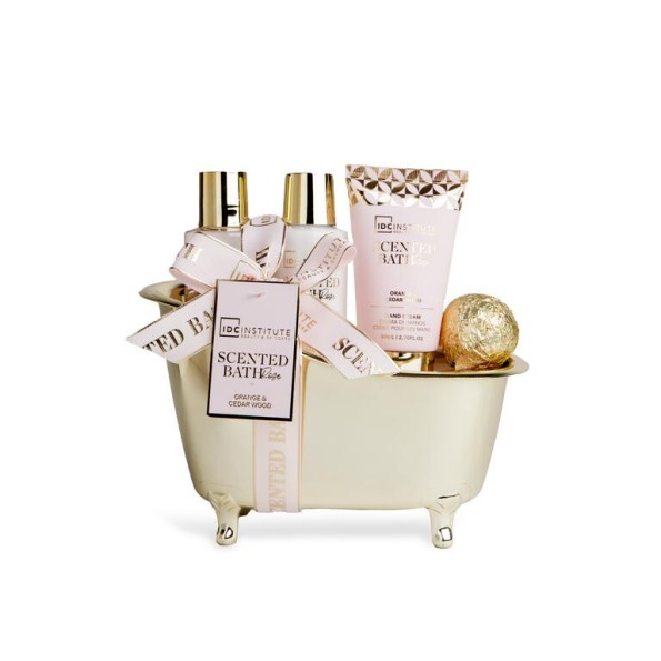 IDC INSTITUTE SCENTED BATH ROSE LUXURY BATH SET