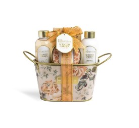 IDC INSTITUTE SCENTED GARDEN 4 PCS TIN BOX