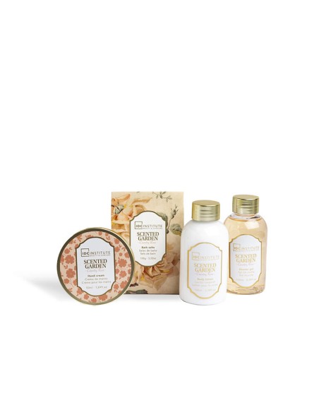 IDC INSTITUTE SCENTED GARDEN 4 PCS TIN BOX