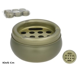 CENICERO GOLD 10x5 CM