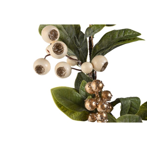 CORONA ESPUMA PVC 35X7X35 NEVADO VERDE