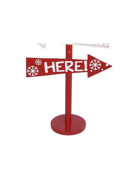 FAROLA LED METAL 54,5X22X154 SEòAL ROJO