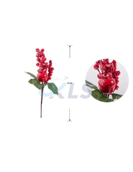 PICK FRUTOS NAVIDAD 36CM