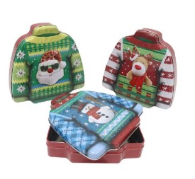 CAJA JERSEY 3/M METAL 16,50 X 16,50 X 4 CM