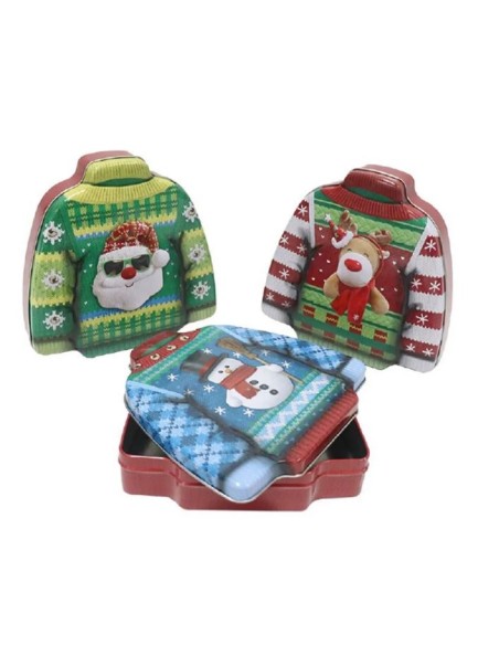 CAJA JERSEY 3/M METAL 16,50 X 16,50 X 4 CM