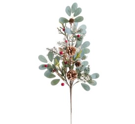 RAMA FOLLAJE PLÁSTICO 15 X 5 X 65 CM