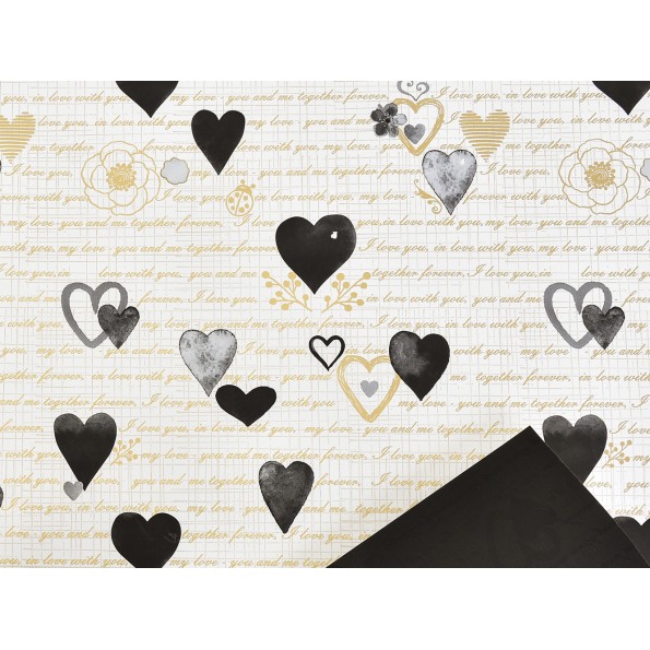 BOBINA PERLATO CARTA DE AMOR BLANCO 0,7X40M