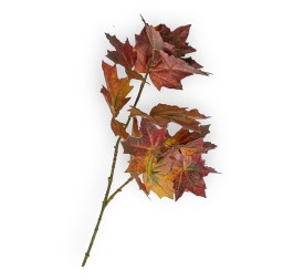 HOJAS DE ROBLE X2 MARRON  CM 77