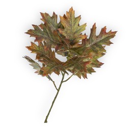HOJA DE ROBLE PINK GREEN 70 CM