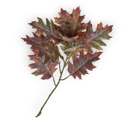 HOJA DE ROBLE BROWN GREEN 70 CM