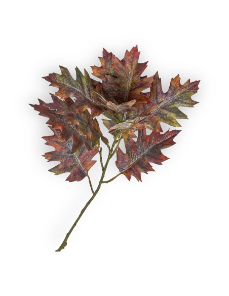  HOJA DE ROBLE BROWN GREEN 70 CM